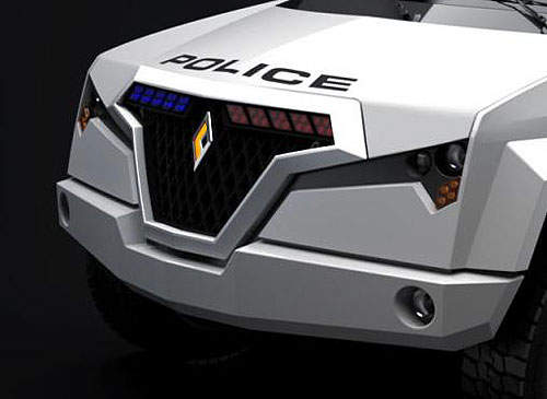 《Carbon TX7》電影道具般超威風的霸氣警車~ 《Carbon TX7》電影道具般超威風的霸氣警車~