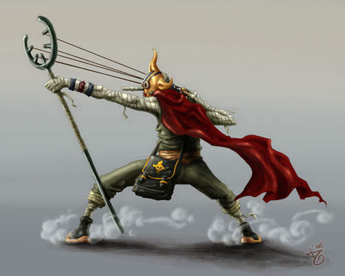 彈弓之王 重現狙擊王的巨型彈弓「兜」 彈弓之王 重現狙擊王的巨型彈弓「兜」