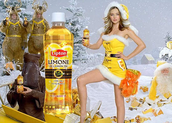 《米蘭達寇兒》搞笑的日本立頓新廣告～♪♪♪