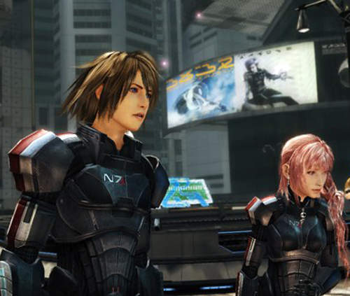 太空戰士13-2 x 質量效應3   N7護甲DLC登場 太空戰士13-2 x 質量效應3   N7護甲DLC登場