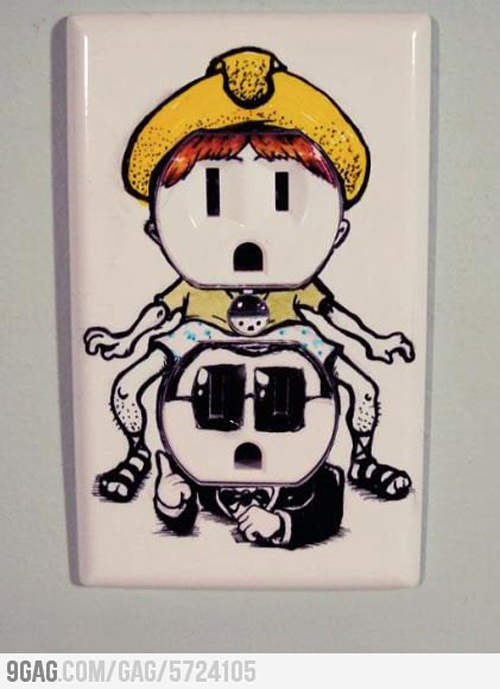 原來插座也可以這麼有趣~ 原來插座也可以這麼有趣~