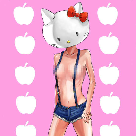 Hello Kitty變身8頭身性感辣妹會有多兒童不宜呢？
