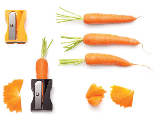 《胡蘿蔔削皮器》這個造型未免也太可愛了吧～＼(^ω^＼)