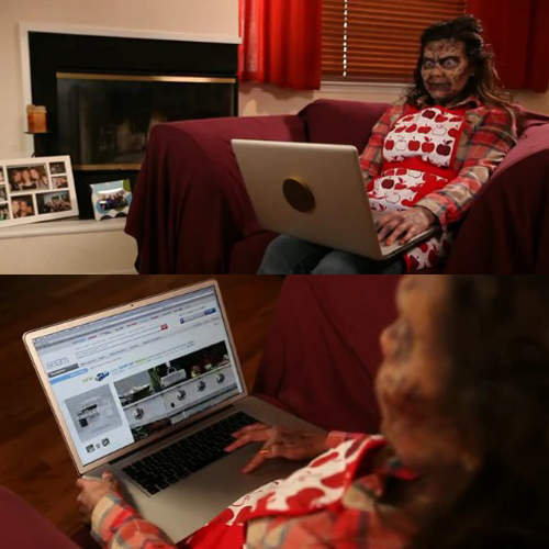 《活屍專用購物網站》減少活屍上街的機率！？