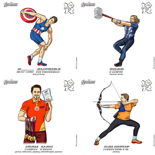 《復仇者奧運會》~復仇者聯盟也瘋倫敦奧運啦! 《復仇者奧運會》~復仇者聯盟也瘋倫敦奧運啦!