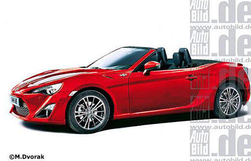 上空送豆腐更拉風！Toyota GT 86敞篷版確定誕生～♥