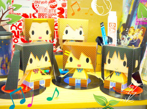 兩頭身紙模人 卡哇伊新流行~ 兩頭身紙模人 卡哇伊新流行~