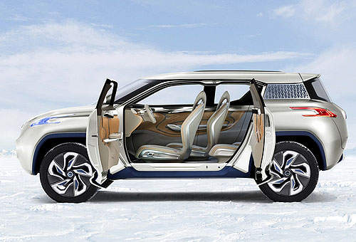 有沒有這麼神秘？Nissan概念車TeRRA現在什麼都不告訴你～