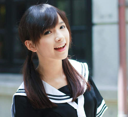 雙馬尾正妹 虞成敬 清純外拍學生妹模樣超可愛 雙馬尾正妹 虞成敬 清純外拍學生妹模樣超可愛