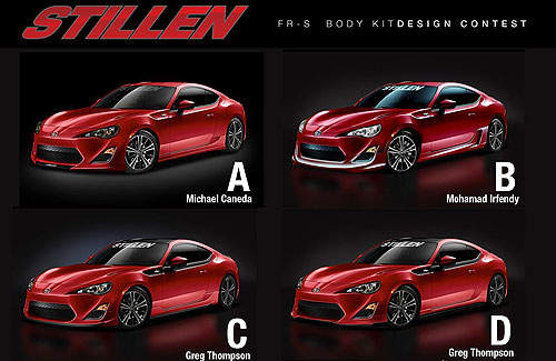 穿哪件新衣好呢?來幫Toyota 86的美國兄弟出個主意吧! 穿哪件新衣好呢?來幫Toyota 86的美國兄弟出個主意吧!