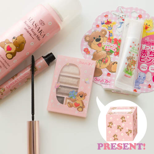 《梨花熊彩妝小物》～叫人不愛都不行♥