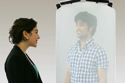 超科幻的3D體感「視訊」《TeleHuman 3D》登場! 超科幻的3D體感「視訊」《TeleHuman 3D》登場!