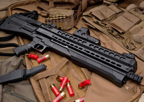 「UTS-15」殭屍剋星　１５發雙彈夾散彈槍　