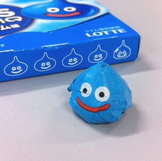 吃完《史萊姆口香糖》就來折一隻史萊姆吧(◉◡◉) 吃完《史萊姆口香糖》就來折一隻史萊姆吧(◉◡◉)