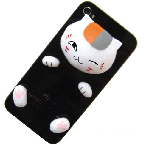 《立體貓咪老師手機背飾》貓咪老師你以為自己是貞子嗎　＝　＝