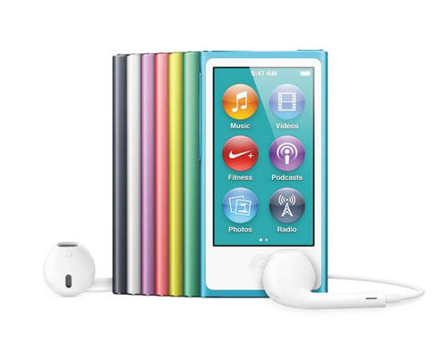 《iPod nano 7》蘋果新一代iPod音樂播放器 驚奇亮相