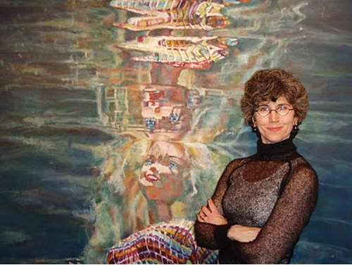 《淹沒的娃娃》~芭比漂浮水中畫 《淹沒的娃娃》~芭比漂浮水中畫