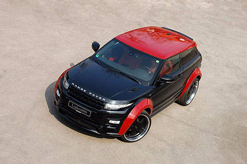 霸氣十足！又是一輛誘人的Land Rover Evoque改裝車車～♥