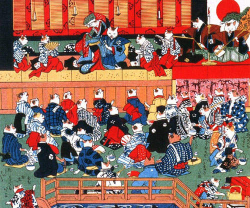 《貓的浮世繪》～感受一下懷舊和風感吧！