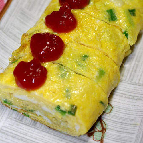 韓國香噴噴《起司雞蛋捲》~瑪西叟呦(￣﹁￣)