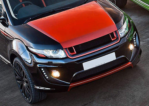 Kahn Design改造《Land Rover Evoque》以維蘇威火山為名～