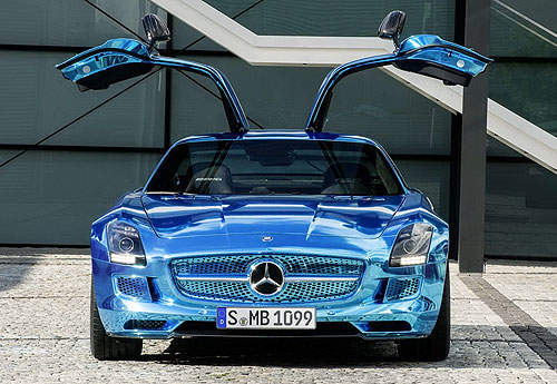 賓士《SLS AMG Electric Drive》最速量產電動車～