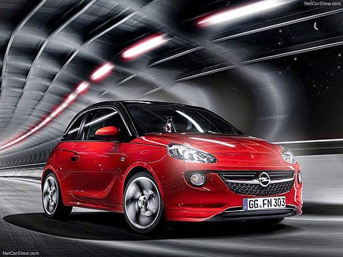 可愛的Opel Adam亮相！靠近點把它給看個清楚吧～♥