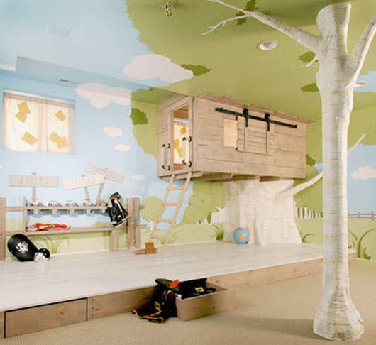 《樹房子》超夢幻的娛樂房間♥ 《樹房子》超夢幻的娛樂房間♥