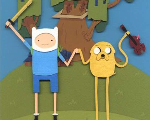 《動漫剪紙藝術》剪個幾張紙也可以這麼有戲~