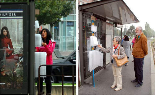 《貼心公車站》等公車的時候可以幹嘛咧？