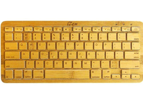 超環保的iPad《竹子鍵盤》 你也想要一個嗎!? 超環保的iPad《竹子鍵盤》 你也想要一個嗎!?