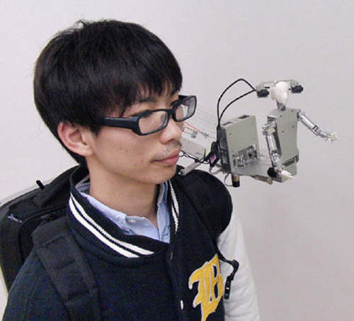 肩上機器人「MH2」 宅宅能夠帶出門的好朋友  肩上機器人「MH2」 宅宅能夠帶出門的好朋友