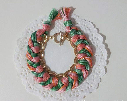 《手工藝系列》混搭風 孔孝真的金屬mix幸運繩手鍊 《手工藝系列》混搭風 孔孝真的金屬mix幸運繩手鍊