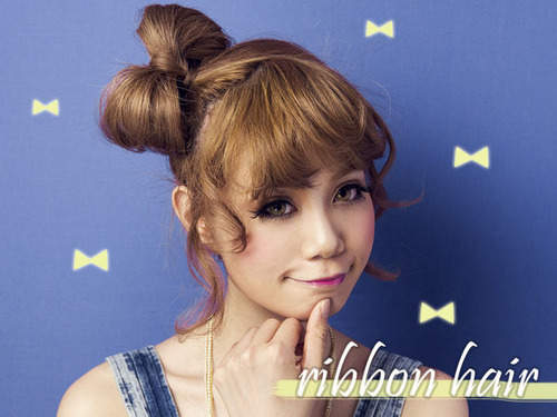 超 EASY 的《蝴蝶結頭》教學～就算髮量少也能輕鬆上手唷！