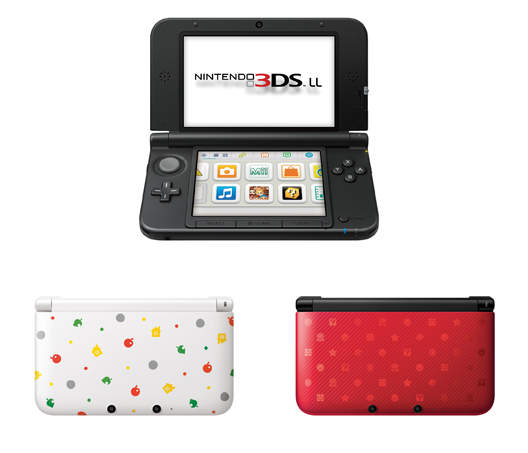 3DS LL 新色黝黑上市 還有同捆限定機是要人怎麼抉擇？！