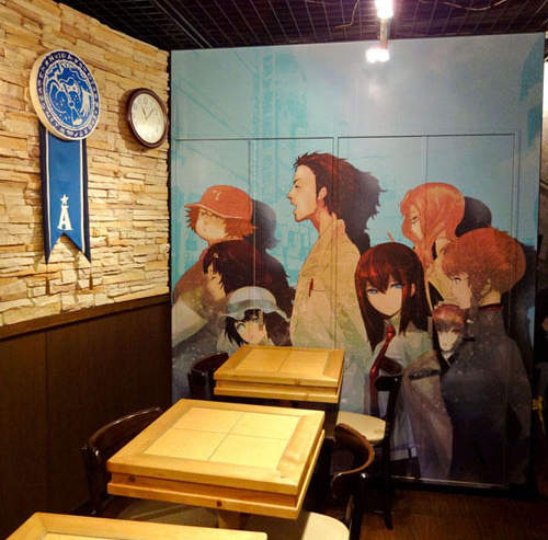 《命運石之門》主題咖啡廳大阪開張! 《命運石之門》主題咖啡廳大阪開張!