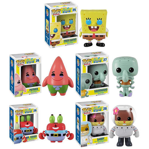 Q版的《海綿寶寶公仔》(˙ω˙) /～ 哦～是誰住在深海的大鳳梨裡～