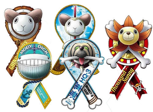 【海賊王】超經典海盜船磁鐵～★