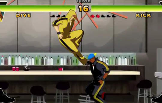 超婊人格鬥(?)遊戲《DiveKick》會滑踢就贏了! 超婊人格鬥(?)遊戲《DiveKick》會滑踢就贏了!