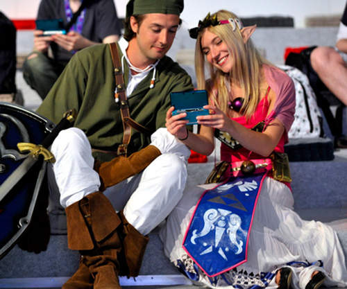 N3DS的新功能(？) 原來還可以用來求婚 ♥