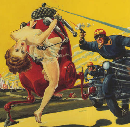 1940年的外星人想像圖 國外大師Frank R. Paul`s所繪製的科幻作品 1940年的外星人想像圖 國外大師Frank R. Paul`s所繪製的科幻作品