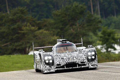 官方版偽裝照《保時捷LMP1》原型賽車曝光備戰~ 官方版偽裝照《保時捷LMP1》原型賽車曝光備戰~