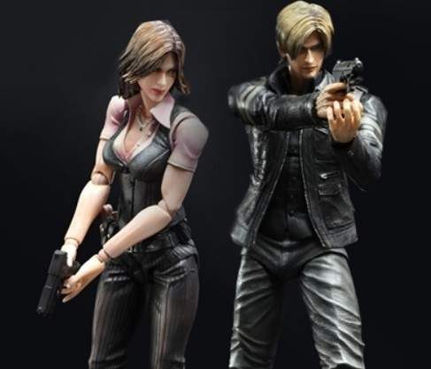 《惡靈古堡6》里昂＆海蓮娜模型　可動式的薪水都很高（？）