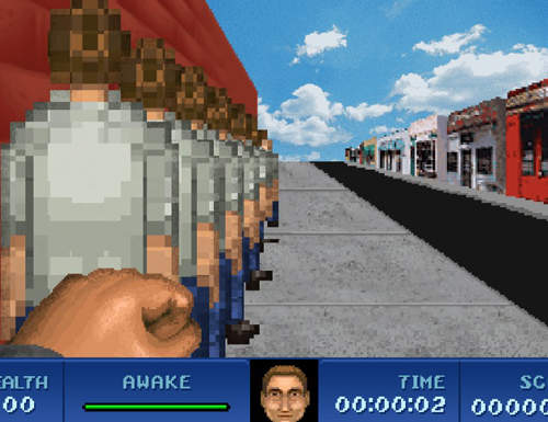 史上最無聊遊戲《排隊3D》先睡著就輸了（揍自己）