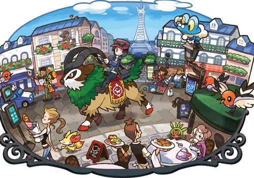 3DS《神奇寶貝X/Y》騎乘神奇寶貝移動去啦駕駕～