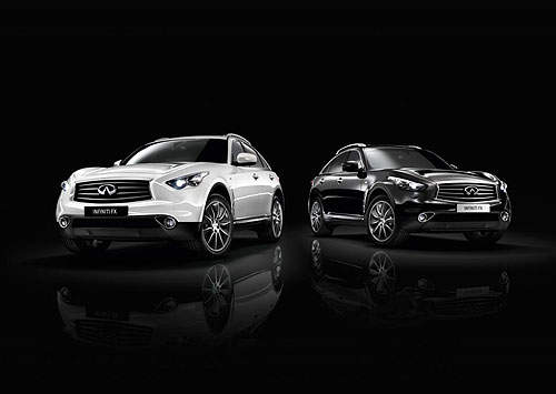 《Infiniti FX限量特別版》究竟黑色帥還是白色美呢? 《Infiniti FX限量特別版》究竟黑色帥還是白色美呢?
