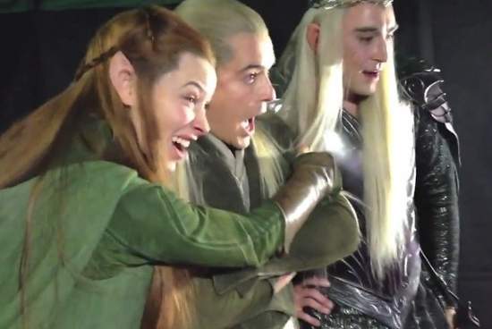 《精靈的反應》～他們看到粉絲的反應後的反應