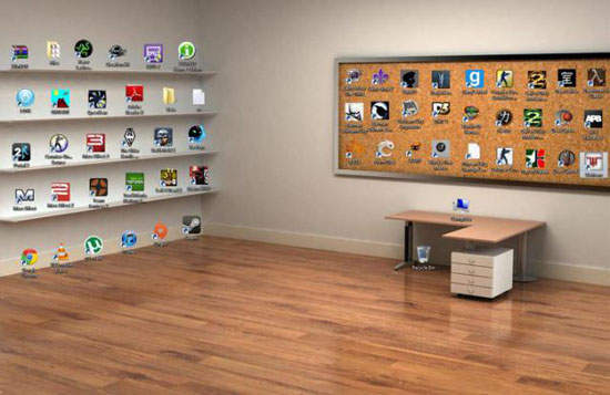 《桌面整理法》電腦桌面也可以很幽默