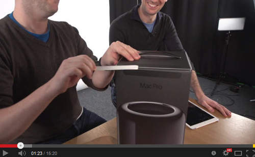 《蘋果Mac PRO桌機》國外最新開箱影片搶先體驗