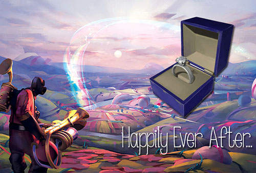 《絕地要塞2》不只免費玩 還讓她們找到人生伴侶♥ 《絕地要塞2》不只免費玩 還讓她們找到人生伴侶♥